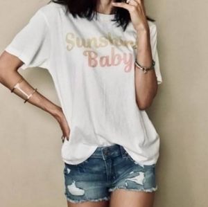 Wildfox Sunshine Baby Graphic Tee